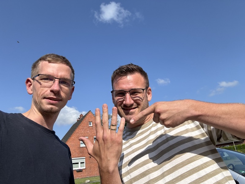 Einsatz am Wasser – Ringsuche mit Metalldetektor