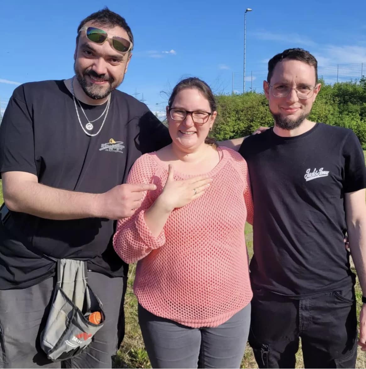 Ringsucher-Sucheinsatz auf einem Festivalgelände bei Wendlingen in der Region Stuttgart